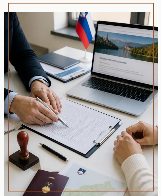Оформление вида на жительство в Словении под ключ в Соли-Илецке