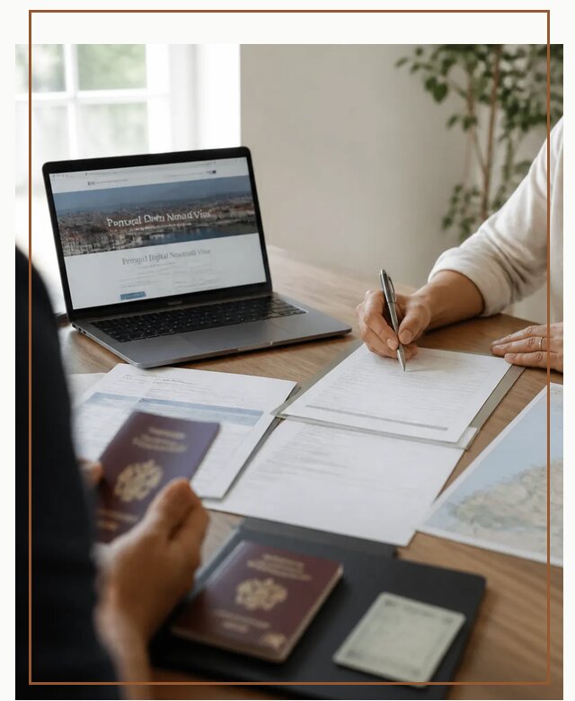 Оформление Digital Nomad и ВНЖ Португалии в Соли-Илецке